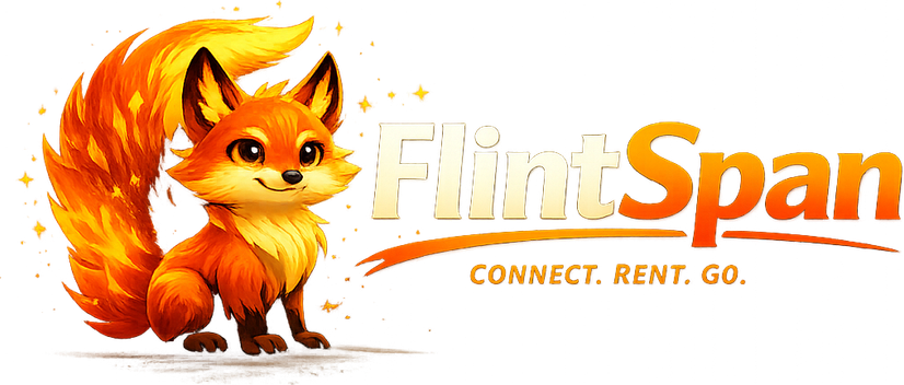 FlintSpan - Connect. Rent. Go.